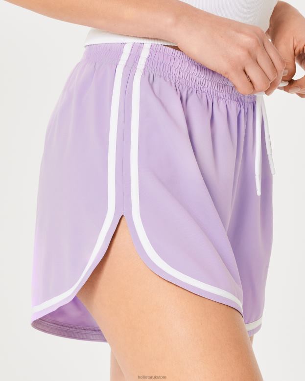 Bottoms Hollister Women Gilly Hicks Active Shorts 3\\ 48820768 Lavender
